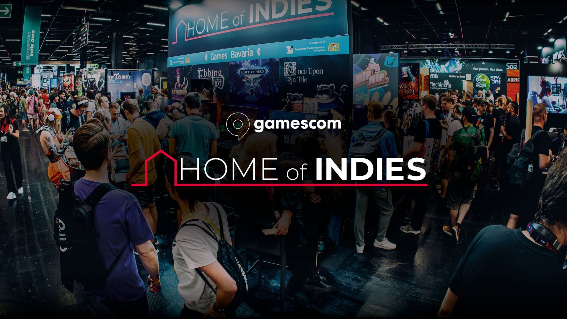 Home of Indies at Gamescom 2026: New Booth Concept, Home Stage and Livestreams
